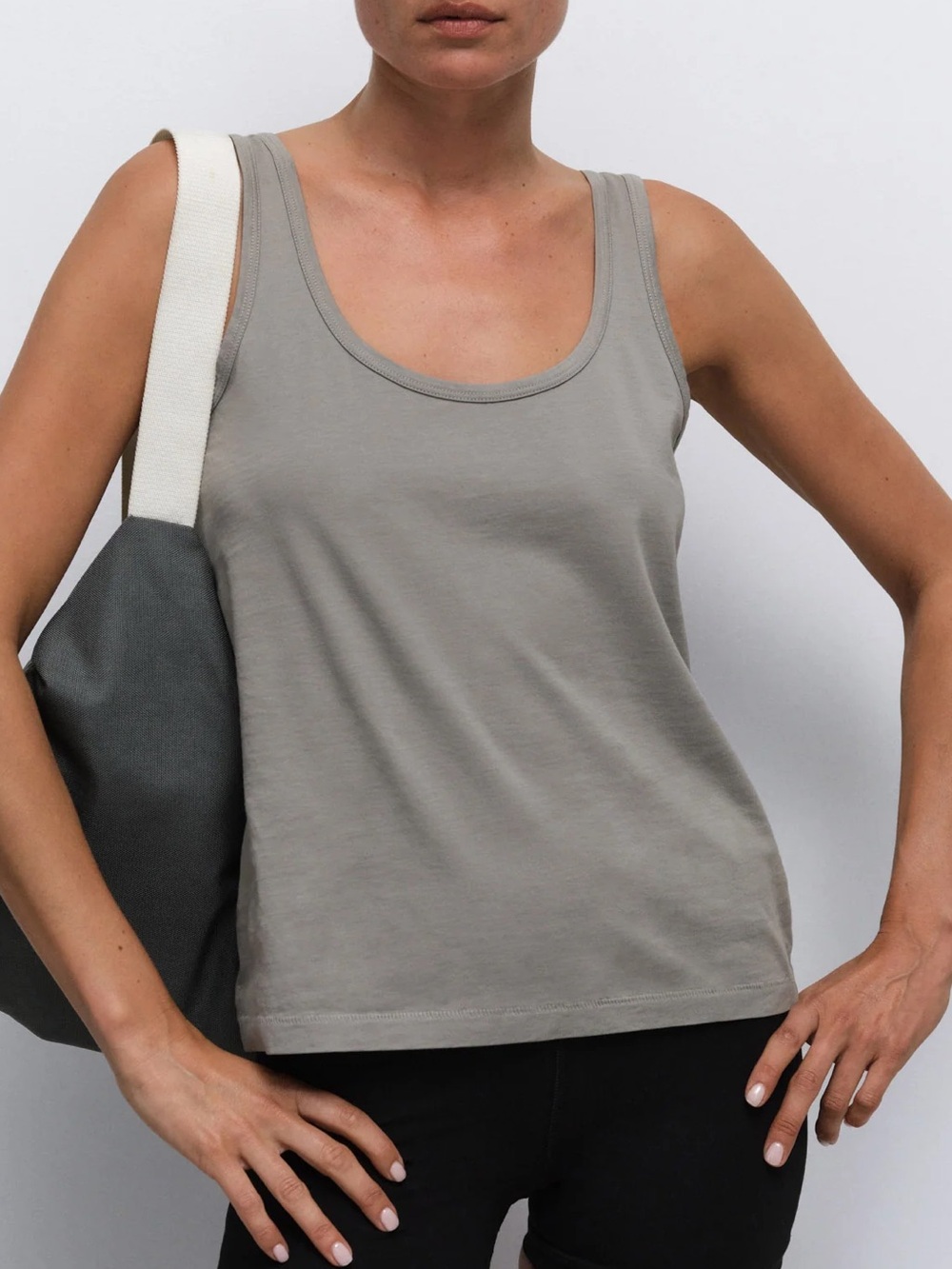 Mate the label organic layering tank organic cotton new with tags